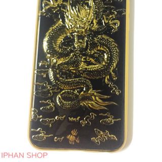 ốp lưng iphone rồng nhựa dẻo 3D