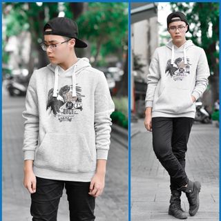 Áo nỉ nam hiện đai