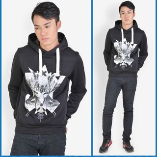 Áo nỉ nam hiện đai