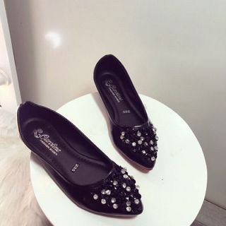 giày bup bê đính đá