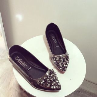 giày bup bê đính đá