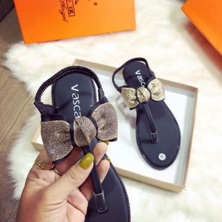 giày sandal nơ