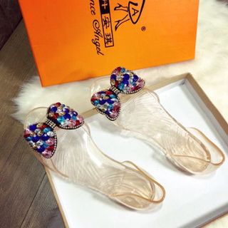giày bup bê nhựa đá