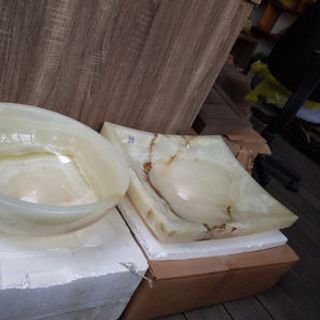 Chậu Rửa Lavabo Đá Cẩm Thạch