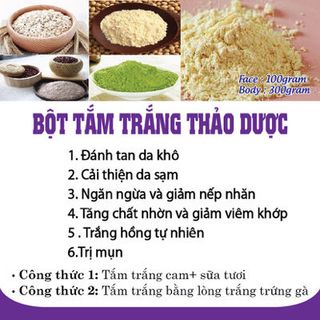 TẮM TRẮNG THẢO DƯỢC