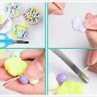 Bộ xâu hạt hãng DIY