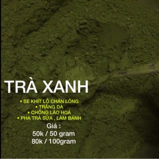 BỘT TRÀ XANH NGUYÊN CHẤT