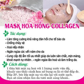MASK HOA HỒNG COLLAGEN