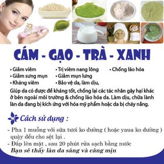 CÁM GẠO TRÀ XANH