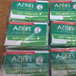 Giấy thấm dầu kiểm át nhờn giúp ngăn ngừa mụn Acnes