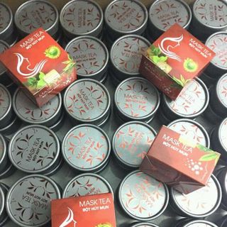 bột hút mụn mask tea