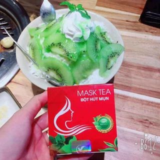 bột hút mụn mask tea