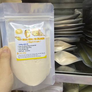 BỘT VÀNG 24k COLLAGEN NHÂN SÂM