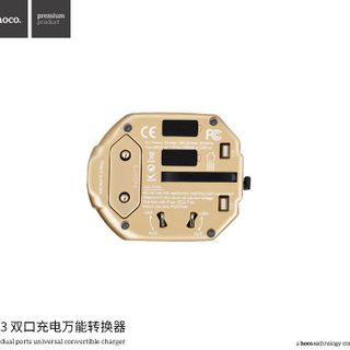 Hoco - Cóc sạc đa năng hỗ trợ đa chấu AC3 - cổng USB 1