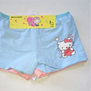 Quần đùi chip bé gái mèo kitty