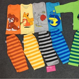 bộ cotton 100 cho bé yêu