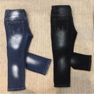 quần jeans co giản bé trai