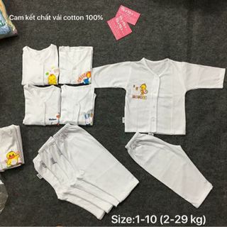 xưởng chuyên sỉ bộ đồ cotton cho bé yêu giá sỉ