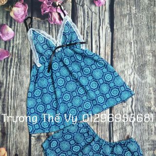 Đồ ngủ voan viền ren sexy
