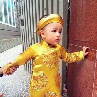 áo dài bé trai giá sỉ