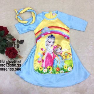 xưởng chuyên sỉ áo dài cho bé gái xinh yêu