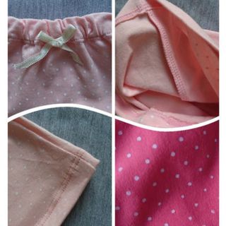 Quần đùi chíp chấm bi bé gái
