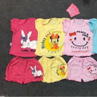 xưởng may chuyên sỉ bộ cotton 100 cho bé yêu
