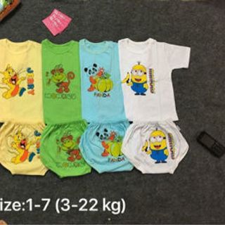 xưởng may chuyên sỉ bộ cotton 100 cho bé yêu