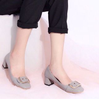 giày got vuông thấp