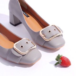 giày got vuông thấp