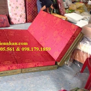 nệm gấp 3 PE 1mx2mx10cm