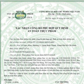 Thuốc tăng cân Kentamax