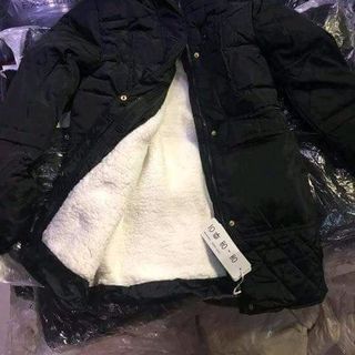 Áo phao lót lông cừu Hàn