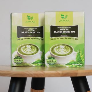 MATCHA TRÀ SỮA SƯƠNG MAI 3 IN 1