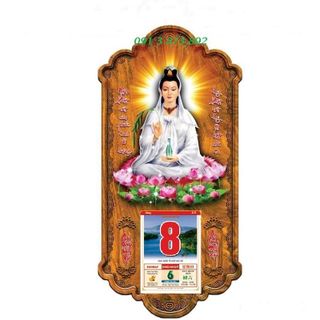 Lịch Gỗ Phật Quan Âm