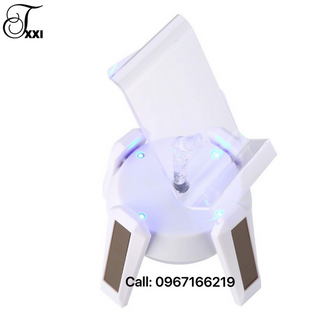 đế xoay trưng bày có đèn led