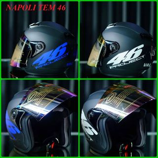 Mũ 3/4 napoli sh