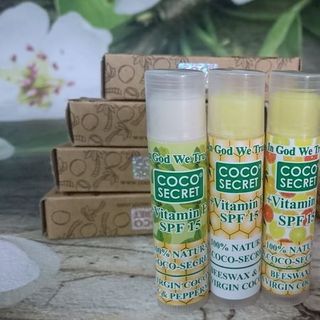 Son dưỡng thiên nhiên từ dầu dừa sáp ong