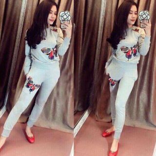 đồ Bộ thun da cá dài tay cực xinh