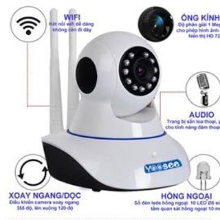 Camera  IP ROBO –YOOSEE - 2 ANTEN  HD -126PTW