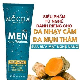 sữa rửa mặt nghệ MOCHA