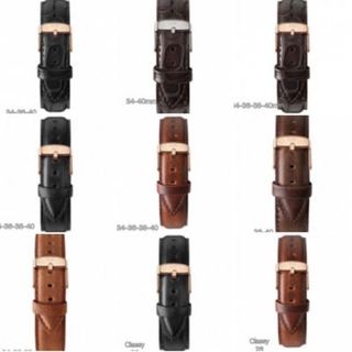 dây da đồng hồ size 26/28/32/34/38/40mm