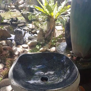 Chậu rửa đá cuội