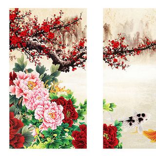 Tranh bộ hiện đại 3 bức 30cm 60cm