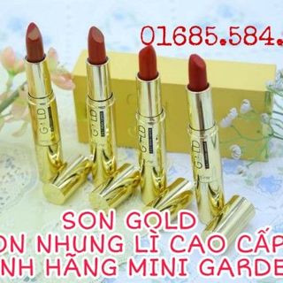 Son Gold - Son nhung lì - Mỹ phẩm minigarden