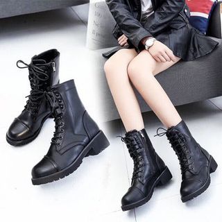 giày bot cổ cao cá tính