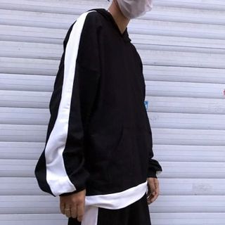 Áo hoodie 1 sọc nam loại Quảng Châu