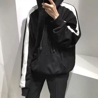 Áo hoodie 1 sọc nam loại Quảng Châu