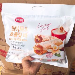 Bánh Yến Mạch Phủ Socola Trắng - Hàn Quốc giá sỉ