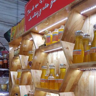 mật ong chai 1l